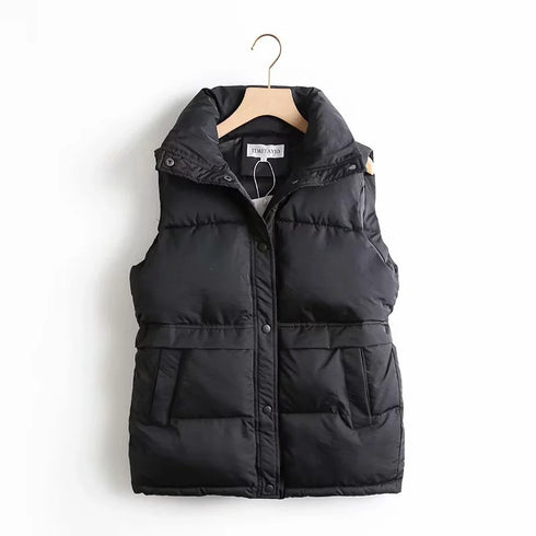 Mid-length Simple Waistcoat For Ladies - ROUTINE FASHION